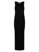 Sukienki - Calvin Klein Sukienka damska Kobiety Dżersej czarny jednolity, S - miniaturka - grafika 1