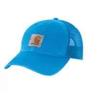 Czapki i chusty sportowe męskie - Czapka z daszkiem Carhartt Buffalo Cap HA6 Azure Blue - miniaturka - grafika 1