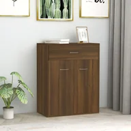 Szafki do salonu - Lumarko Szafka, brązowy dąb, 60x30x75 cm, materiał drewnopochodny - miniaturka - grafika 1