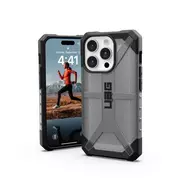 Etui i futerały do telefonów - Etui futerał (UAG) Urban Armor Gear Plasma do Apple iPhone 15 Pro Ash - miniaturka - grafika 1