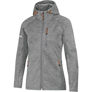 JAKO Damska kurtka softshell Light, szary melanż, 44, 7605 - Kurtki damskie - miniaturka - grafika 1
