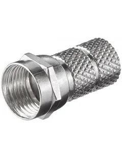 Wentronic F wtyk do kabla cynku (6,5 MM, 1 ring na środku) 0,2 m 4040849518539 - Złącza, przejściówki, adaptery - miniaturka - grafika 1