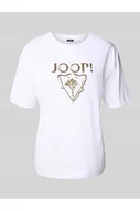 Koszulki i topy damskie - T-shirt z cekinowym obszyciem z logo model TOMMA - Joop! - miniaturka - grafika 1