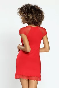 HALKA PAULINA (kolor granat, rozmiar 2xl) - Piżamy damskie - miniaturka - grafika 2