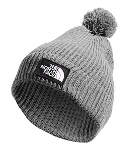 THE NORTH FACE Logo czapka beanie TNF średni szary wrzos jeden rozmiar - Czapki damskie - miniaturka - grafika 1