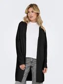Swetry damskie - ONLY Kardigan w kolorze czarnym - miniaturka - grafika 1