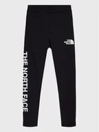 Legginsy - The North Face Legginsy Graphic NF0A82EQ Czarny Slim Fit - miniaturka - grafika 1