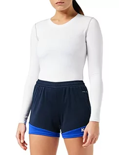 Spodnie damskie - Kempa Damskie spodnie Emotion 2.0 Shorts Women niebieski Marine/Royal l - grafika 1