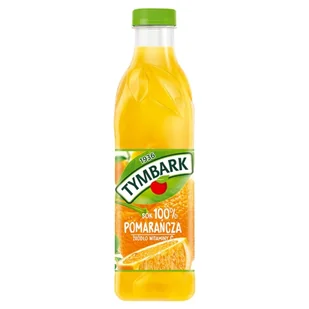Tymbark Sok 100% Pomarańcza 1 l - Soki i napoje niegazowane - miniaturka - grafika 1