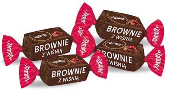 MIESZKO CUKIERKI BROWNIE Z WIŚNIĄ 2,5KG