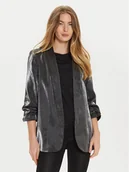 Marynarki i żakiety damskie - Pieces Marynarka Bosella 17153010 Czarny Regular Fit - miniaturka - grafika 1