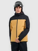 Kurtki męskie - 4F Kurtka narciarska membrana 5000 męska - pomarańczowa 3XL - miniaturka - grafika 1