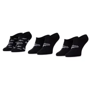 Reebok Zestaw 3 par stopek unisex Cl Fo Invisible Sock 3P GG6679 Black - Skarpetki damskie - miniaturka - grafika 1
