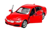 Samochody i pojazdy dla dzieci - WELLY BMW 335i F30 CZERWONE 1:34 SAMOCHÓD NOWY METALOWY MODEL - miniaturka - grafika 1