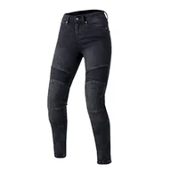 Odzież motocyklowa - Ozone Agness II Lady dżinsy motocyklowe dla kobiet do swobodnego użytkowania trwałe materiały, Slim Fit, ochraniacze na kolana, Dupont Kevlar, elastyczne wstawki - miniaturka - grafika 1