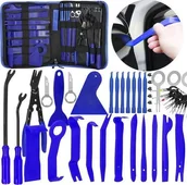 Narzędzia samochodowe - Springos Klucze narzędzia do demontażu tapicerki samochodowej ściągacze zestaw 46 szt. UNIWERSALNY - miniaturka - grafika 1