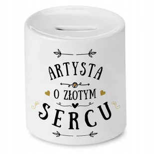 Dla Artysty Skarbonka na Urodziny Na Prezent z Nadrukiem ze Zdjęciem + Opakowanie na prezent (wzór 01) - Skarbonki - miniaturka - grafika 1