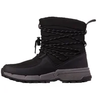 Śniegowce damskie - Buty Kappa Numar W 243239 1171 czarne - miniaturka - grafika 1