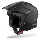 Kaski motocyklowe - Kask Otwarty Airoh TRR II Czarny MatowyM - miniaturka - grafika 1