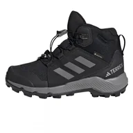 Buty trekkingowe damskie - Buty adidas Terrex Mid GTX K Jr (kolor Czarny, rozmiar 38) - miniaturka - grafika 1