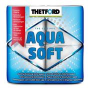 Środki do WC - Papier toaletowy Thetford do toalet turystycznych Aqua Soft 4 rolki﻿. Miękki i delikatny. Wysyłka w 24h. - miniaturka - grafika 1