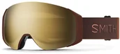 Gogle narciarskie - Smith 4D Mag S Sepia Luxe ChromaPop Sun Black Gold Mirror + ChromaPop Storm Blue Sensor Mirror 2023 - miniaturka - grafika 1