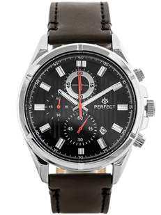 Zegarek ZEGAREK MĘSKI PERFECT CH03L - CHRONOGRAF (zp352c) + BOX - Zegarki męskie - miniaturka - grafika 1