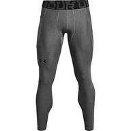 Legginsy - Under Armour Męskie legginsy UA Hg Armour długie sportowe legginsy; oddychające, przylegające do ciała spodnie do biegania - miniaturka - grafika 1