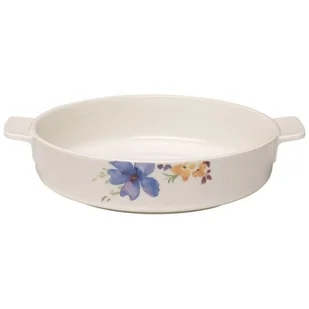 Villeroy & Boch Mariefleur Basic Baking Dishes Okrągłe naczynie do zapiekania średnica: 24 cm (10-4163-3263) - Naczynia żaroodporne - miniaturka - grafika 1