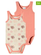 Body dla niemowląt - Schiesser Body (2 szt.) w kolorze pomarańczowo-beżowym - miniaturka - grafika 1