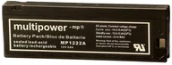 Ładowarki i akumulatory - Akumulator Multipower MP1222A 12V2000mAh PB - miniaturka - grafika 1
