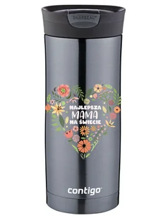 Kubek termiczny Contigo Huron 470ml -  Najlepsza Mama - Gunnmetal - Kubki termiczne - miniaturka - grafika 1