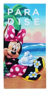 MYSZKA MINNIE DISNEY RĘCZNIK KĄPIELOWY NA BASEN WAKACJE LEKKI 70X140 - Okrycia kąpielowe dla dzieci - miniaturka - grafika 1
