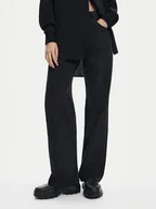 Spodnie damskie - Desigual Jeansy Beneida 24WWDD58 Czarny Straight Fit - miniaturka - grafika 1