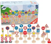 Tory, garaże, parkingi - small foot, zestaw znaków drogowych - miniaturka - grafika 1