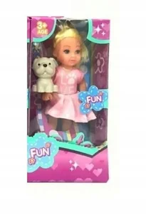 Lalka Kelly Laleczki Z Pieskiem W Kolorowych Strojach Do Zabawy - Lalki dla dziewczynek Lalka Kelly Laleczki Z Pieskiem W Kolorowych Strojach Do Zabawy - Lalki dla dziewczynek - miniaturka - grafika 1