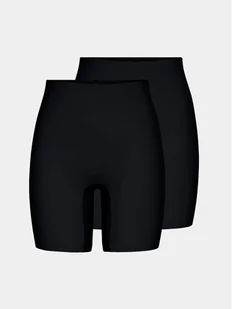 Pieces Bielizna dolna z nogawkami Namee 17141162 Czarny - Majtki damskie - miniaturka - grafika 1