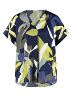 Bluzki damskie - Gerry Weber Bluzka w kolorze granatowo-zielonym - miniaturka - grafika 1
