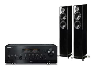 Yamaha R-N2000A (czarny) + Vela FS408 (czarny) - Zestawy stereo - miniaturka - grafika 1