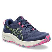 Buty sportowe damskie - Buty Asics Trabuco Terra 2 1012B427 Deep Ocean/Lime Green 400 - miniaturka - grafika 1