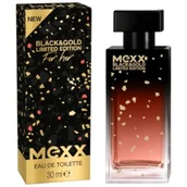 Wody i perfumy damskie - Mexx Black & Gold Limited Edition 30ml Edp Woda Toaletowa Perfumy Damskie - miniaturka - grafika 1