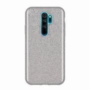 Etui i futerały do telefonów - Wozinsky Glitter Case błyszczące etui pokrowiec z brokatem Xiaomi Redmi Note 8 Pro srebrny - miniaturka - grafika 1