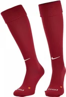 Skarpety termoaktywne - Nike Getry Classic II Cush Over-the-Calf bordowo-białe r. XS SX5728-670 - miniaturka - grafika 1