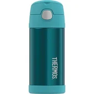 Termosy - Thermos Termos dziecięcy ze słomką 355 ml turkusowy 12001D - miniaturka - grafika 1