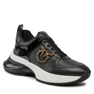 Sneakersy damskie - Sneakersy Pinko Ariel 02 SS0027 P025 Czarny - miniaturka - grafika 1