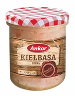 Pasztet i przetwory mięsne - Ankor Kiełbasa Szefa słoik 300g - miniaturka - grafika 1