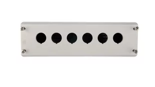 Eaton Obudowa kasety 6-otworowa 22mm szara IP67 M22-I6 216540 216540 - Inne akcesoria elektryczne - miniaturka - grafika 1