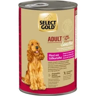 Mokra karma dla psów - SELECT GOLD mokra karma dla psa Sensitive Adult Konina z batatami 6x400 g - miniaturka - grafika 1
