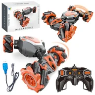 Zabawki zdalnie sterowane - SAMOCHÓD AUTO TWISTER ZDALNIE STEROWANY 360° 4X4 TERENOWY USB NA PILOT DUŻY - miniaturka - grafika 1