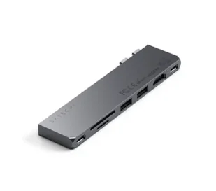 Satechi ST-HUCPHSM Pro Hub Slim Szary - Huby USB - miniaturka - grafika 1